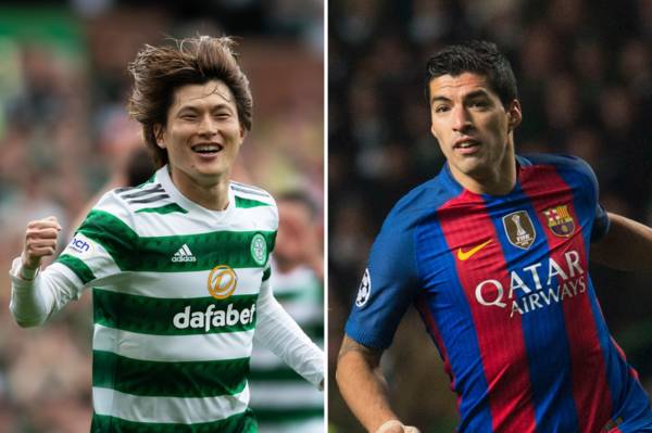 Rodgers makes Furuhashi-Suarez comparison as he lauds Celtic striker