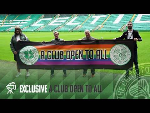 Celtic FC Foundation and Celtic FC taking part in Pride 2023