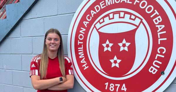 Former Celtic youth is Hamilton Women gaffer’s first signing