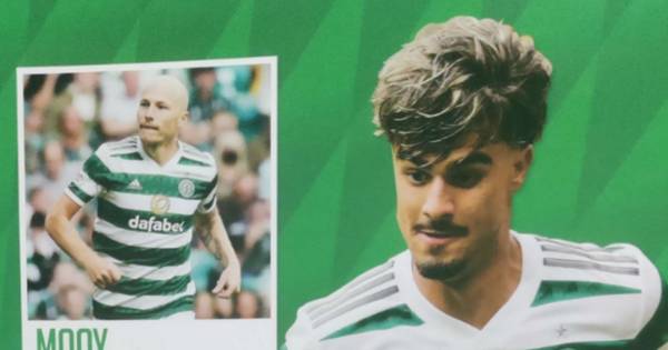 Jota and Aaron Mooy Celtic calendar July poster Bhoys has fans all saying same thing