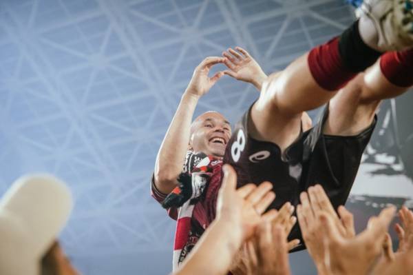 This is Yatao – Kyogo watched Iniesta’s final game for Vissel Kobe