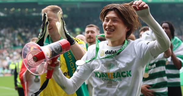 Kyogo Furuashi hands Celtic MAJOR boost as he pens new contract at Parkhead until 2027