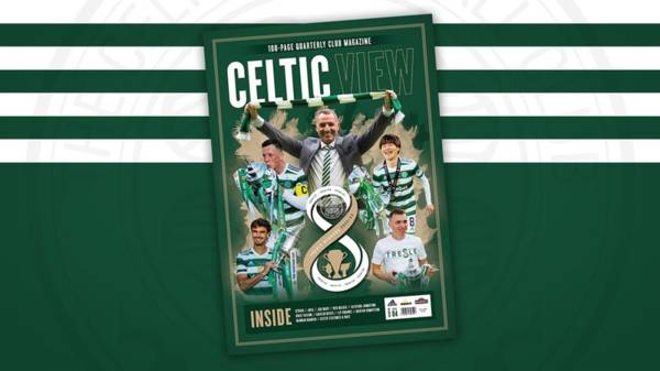 Latest issue of the 100-page Treble-winning Celtic View is out NOW!