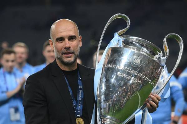 Manchester City boss Pep Guardiola makes Celtic claim