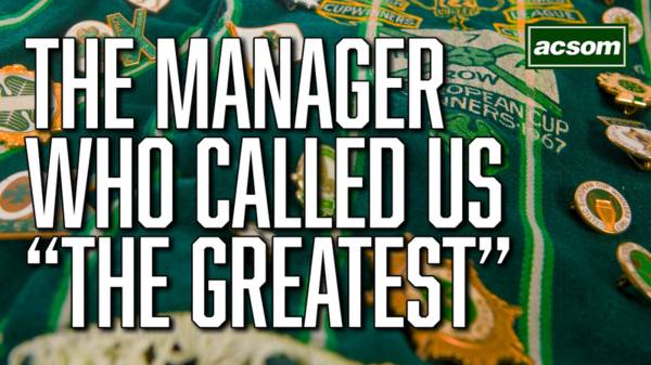 The manager who was attacked twice on the pitch, but still called Celtic fans “the greatest”