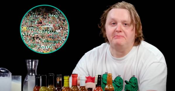 Lewis Capaldi Reveals Favourite Celtic Song During Brilliant Chicken Wing Challenge