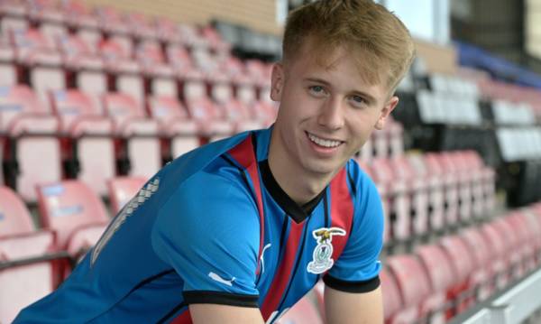 Ex-Celtic starlet Adam Brooks sets high goals with Caley Thistle