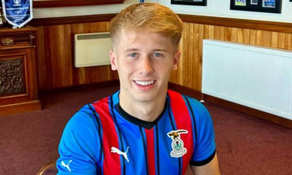 Highly-rated Scotland and Celtic youth striker Adam Brooks joins Caley Thistle