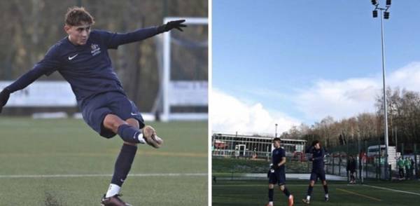 Aussie youngster training with Celtic B team