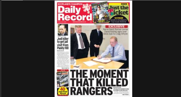 Daily Record called out over ‘quite disgraceful behaviour’ by Celtic fans