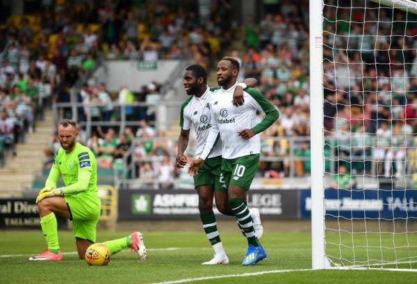 Odsonne Edouard sends Moussa Dembele a message and reminds us of some glorious Celtic days