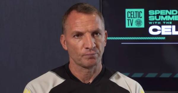 Brendan Rodgers namechecks two Celtic players who have lifted the ‘quality’ of pre-season training