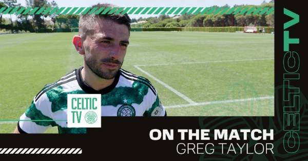 Video: Greg Taylor’s post-match comments on Celtic TV