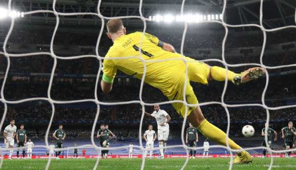 Video: Joe Hart saves a penalty in friendly win