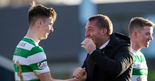 Kieran Tierney sensational Celtic transfer return given Brendan Rodgers ‘never say never’ hope