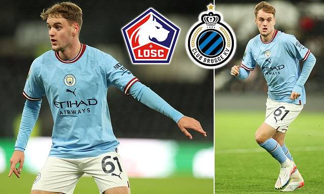 Manchester City youngster Josh Adam is attracting interest from Lille and Club Brugge