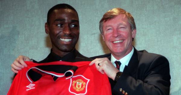 Why Andy Cole holds Celtic affection as Manchester United legend reveals top bucket list wish