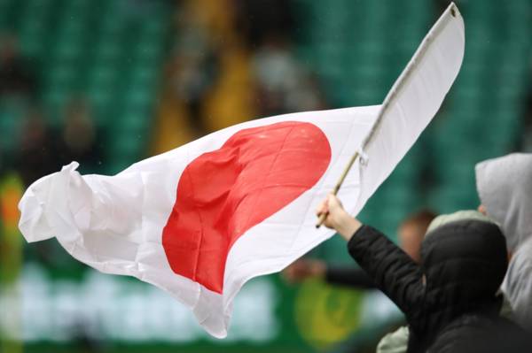 Celtic touch down in Japan and there’s a familiar green-and-white sight