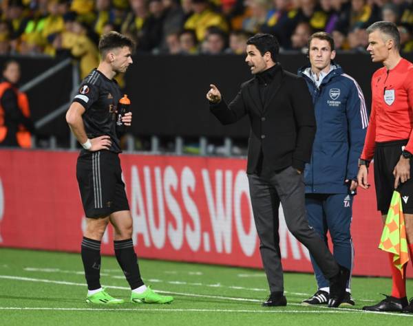 Mikel Arteta expecting Arsenal exits as Celtic wait on Kieran Tierney situation