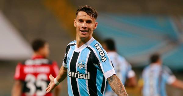 Ferreira Celtic transfer approach made as Gremio striker on wishlist for summer move