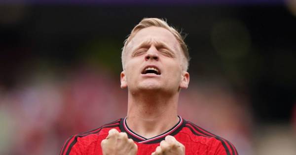 Donny van de Beek addresses Celtic transfer links as he admits Manchester United exit possibility