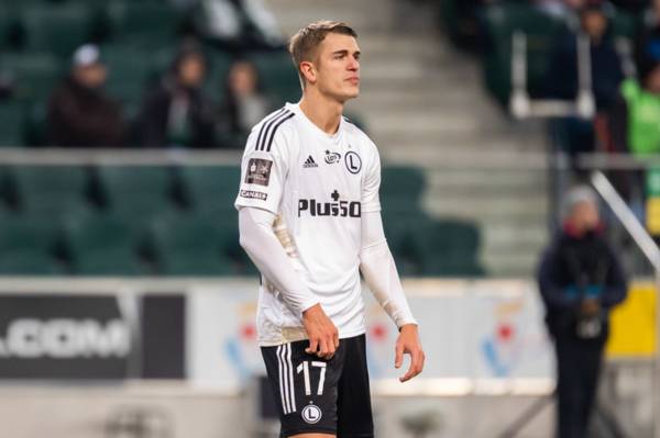 Celtic enter the game for Polish defender as Legia Warsaw opportunity presents itself again