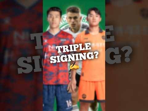 Three Signings for Celtic Fc!!!