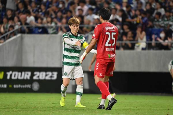 Gamba Osaka boss makes humorous Kyogo quip as Celtic duo impress in Japan Tour