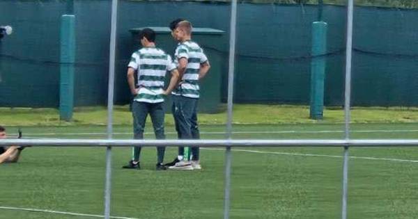 Celtic triple signing close as Maik Nawrocki spotted at Lennoxtown ahead of unveiling