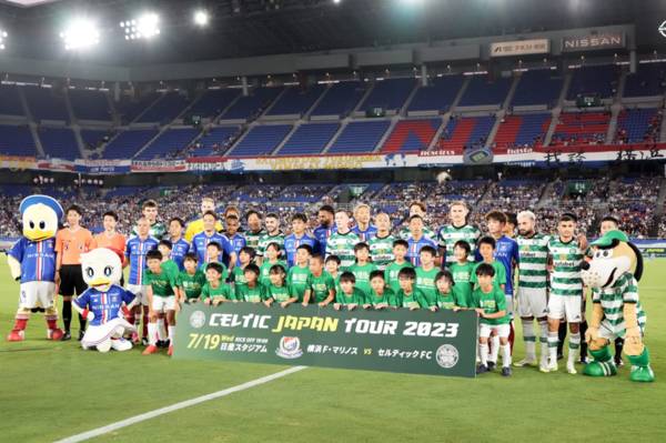 A strange English media take as Japan record is broken days after Celtic visit