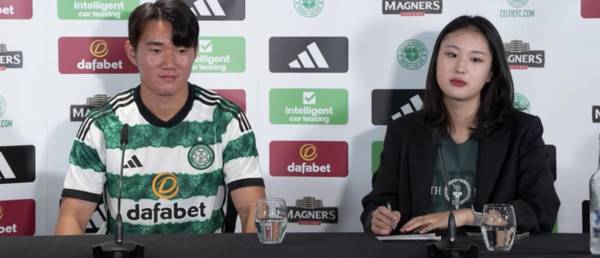 Yang’s favourable Celtic impression: “He’s a proper aggressive player who’s been choking to sign for Celtic”