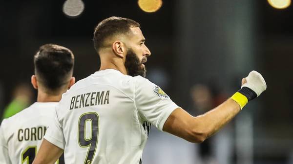 Karim Benzema scores a stunning goal on his debut for Saudi club Al-Ittihad after making £86m-per-season move from Real Madrid