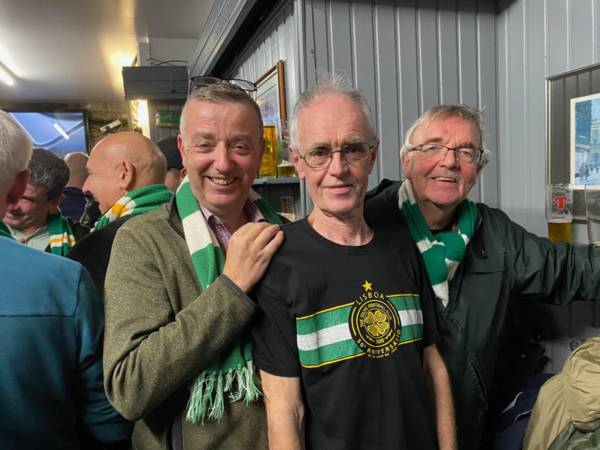 David Potter was standing at Hampden wearing what looked like a French Foreign Legion cap