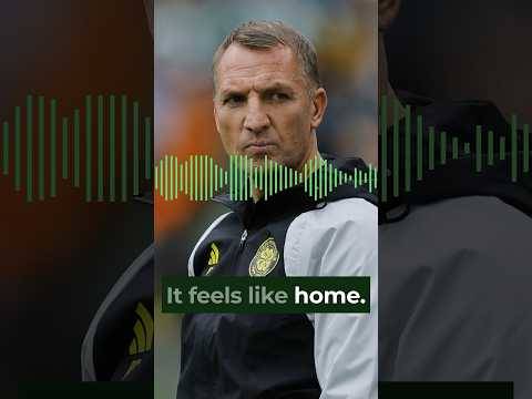 ‘𝗜𝘁 𝗳𝗲𝗲𝗹𝘀 𝗹𝗶𝗸𝗲 𝗵𝗼𝗺𝗲’ – Brendan Rodgers on his return to Celtic Park #celticfc