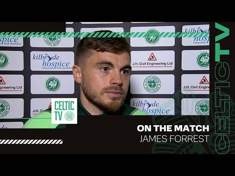 James Forrest On the Match | Celtic 3-2 Athletic Club | James Forrest Testimonial win for Celts!