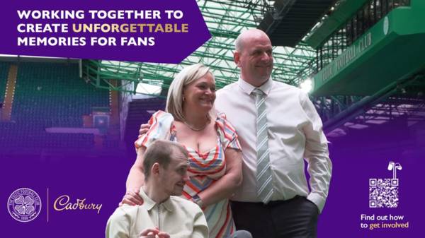 Celtic extend successful partnership with Cadbury