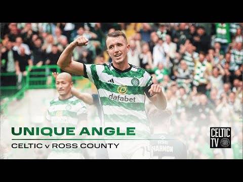 Celtic TV Unique Angle | Celtic 4-2 Ross County | Four Goals on Flag Day!