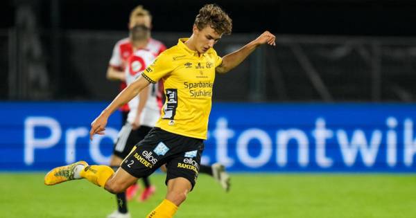 Gustaf Lagerbielke breaks Celtic transfer silence as Swedish defender admits ‘honour’