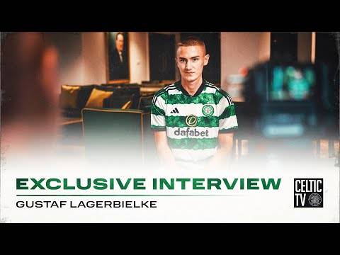 Gustaf Lagerbielke’s First Interview as a Celtic Player! #VälkommenGustaf🇸🇪🍀