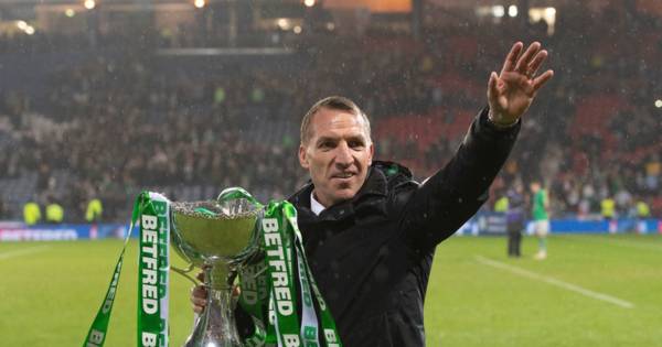 Brendan Rodgers cherishes Celtic cup record that’s made him more than just a Premiership invincible