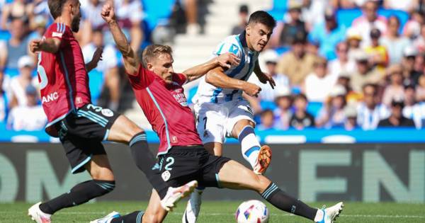 Watch former Celtic star Carl Starfelt grab fluky 94th minute assist on Celta Vigo debut to salvage point