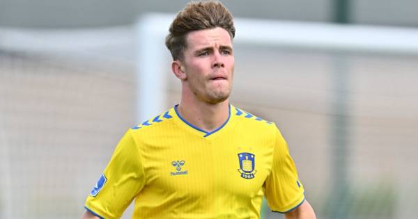 Mathias Kvistgaarden in Celtic transfer link as Brendan Rodgers ‘keen’ on Brondby striker