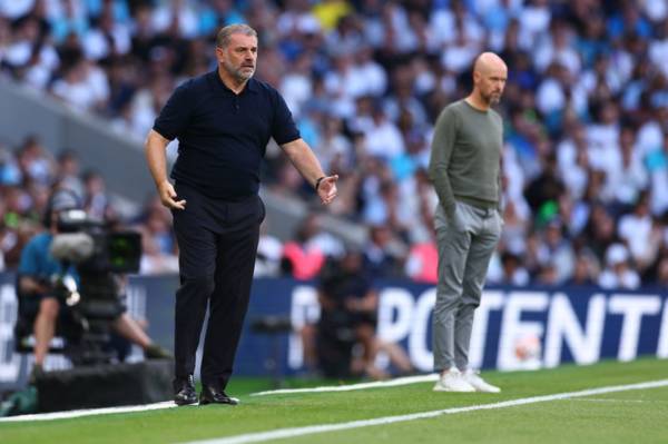 Photo: The Celtic connection proudly on show as Angeball takes off at Spurs