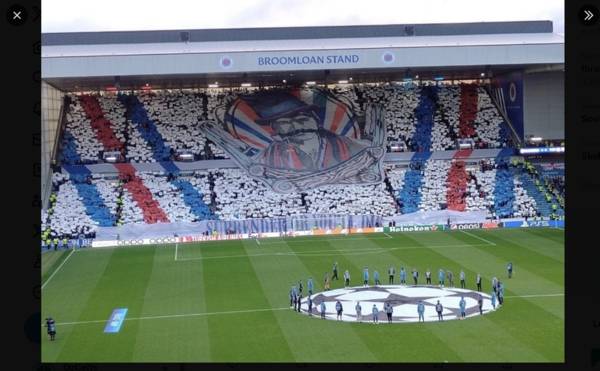 Rangers anti Catholic tifo and sectarian slogan only affirm Celtic’s safety position