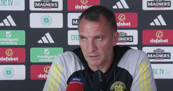 Brendan Rodgers quizzed on whether Kieran Tierney Arsenal to Celtic transfer return is realistic