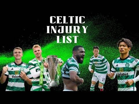 Celtic Injury Problems All Ready!