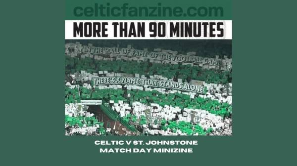 Celtic v St. Johnstone Matchday Minizine