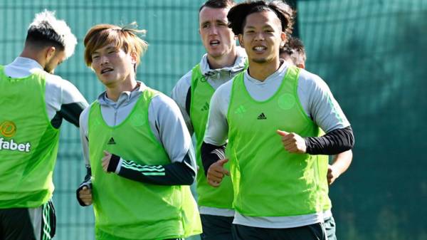 Training Gallery: Celtic v St Johnstone