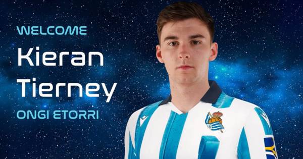 Kieran Tierney completes Arsenal transfer exit as Celtic hero seals Real Sociedad loan move