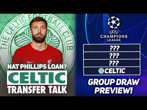 Celtic Set to Loan Liverpool Defender! & Champions League Draw Preview!